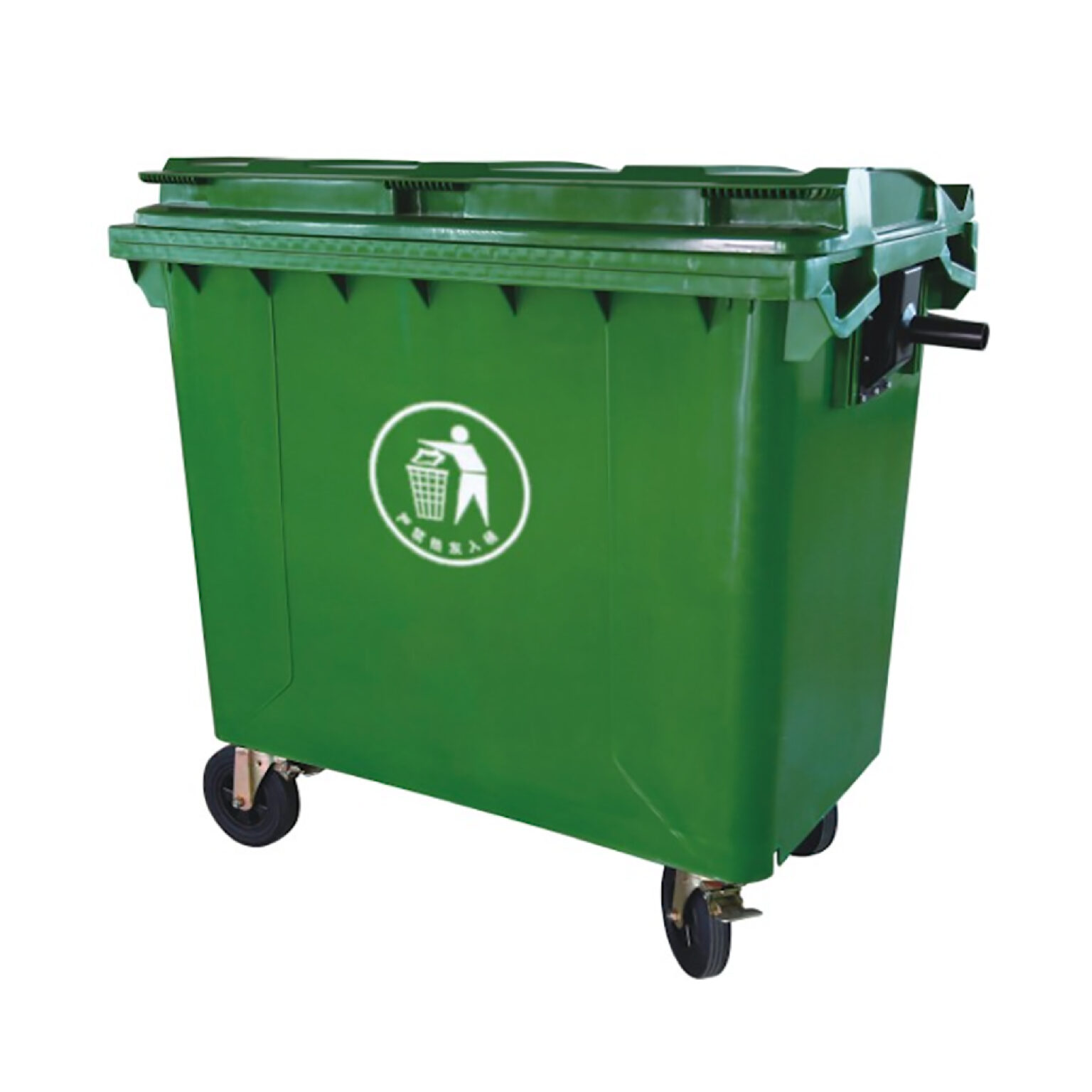 Large Garbage Can, Trash Bin, Rollout Container CorroGo